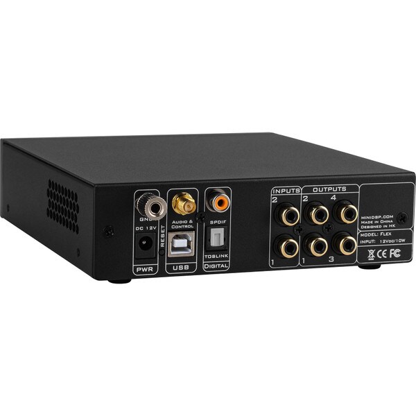 Main product image for miniDSP Flex Unbalanced RCA 2x4 Digital Signal Processor230-3426